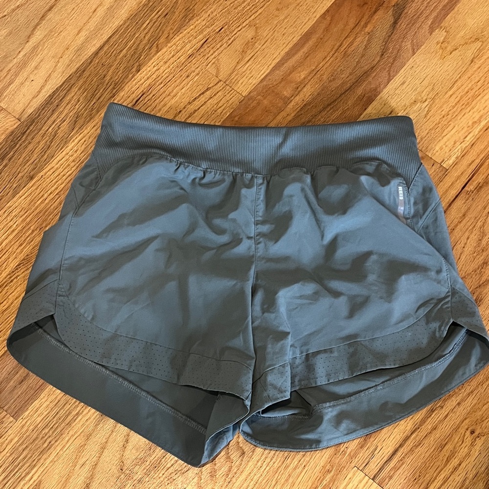 Women's Gray-green Athletic Shorts